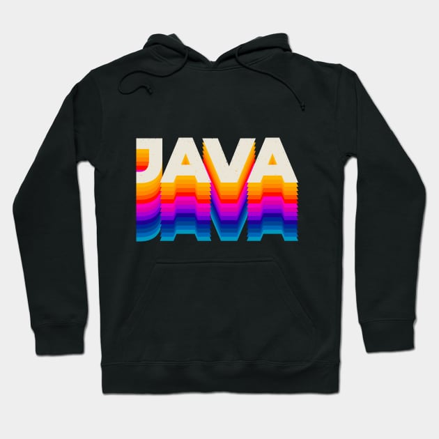 4 Letter Words - Java Hoodie by DanielLiamGill